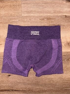 PINK Victoria's Secret Seamless Purple Bike Shorts